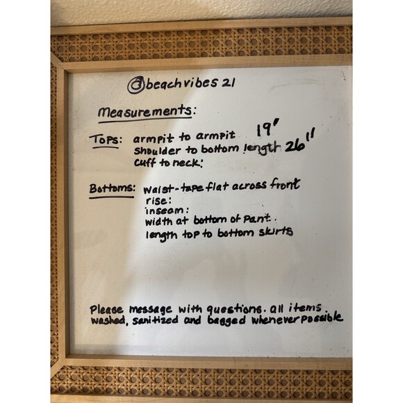 Terzo Millennio 100% Linen Tank White Crocheted Bottom Hem Italy Size M - Picture 6 of 6